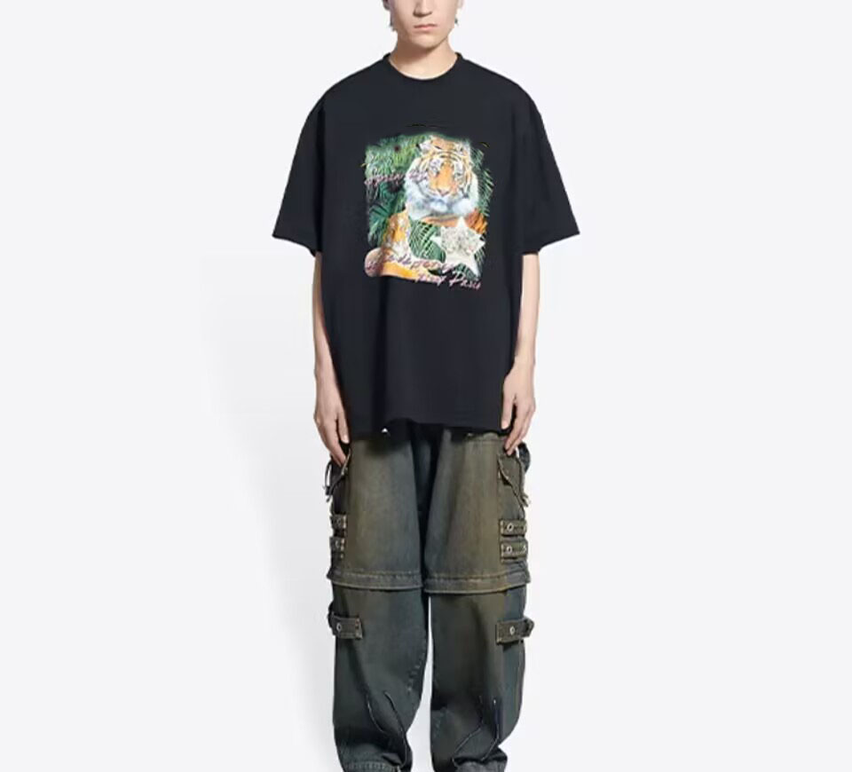 Tie dye shirts designers printed style fashion cotton womens Letter Animal Logo Print Round Neck Double Sided Short Sleeve Black
Tie dye shirts designers printed style fashion cotton womens Letter Animal Logo Print Round Neck Double Sided Short Sleeve Black