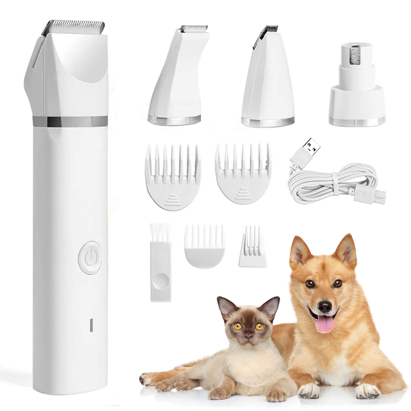 Dog Grooming Electric Hair Clipper Pet Cat Trimmer Animals Clippers Nail Grinder Professional cut For s Cats 230414
