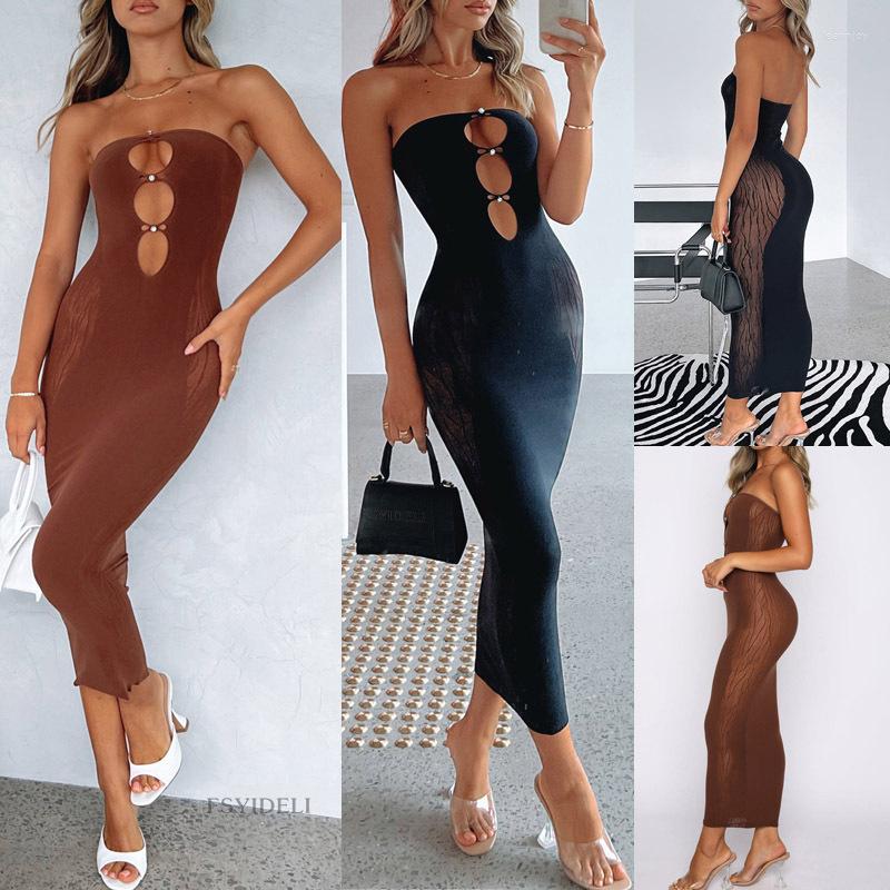 Casual Dresses Summer Elegant Women's Streetwear Black Hollow-Out Corset Sexy Sleeveless Backless See Through Bodycon Party Club Slim
Casual Dresses Summer Elegant Women's Streetwear Black Hollow-Out Corset Sexy Sleeveless Backless See Through Bodycon Party Club Slim