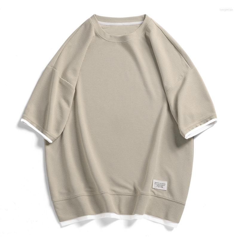 Men's T Shirts Legible Summer Casual Short Sleeve Men Solid O Neck Collar T-shirt Male Loose Tee Man, Hui xing
Men's T Shirts Legible Summer Casual Short Sleeve Men Solid O Neck Collar T-shirt Male Loose Tee Man, Hui xing