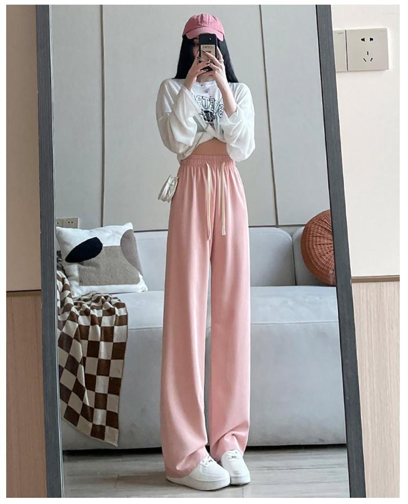Women' Pants 2023 Styling Spring Women' Thin Breathable Macaroon Color Casual Loose Ice Feel Wide Leg Outfits Petite Trousers C4639, Pink regular
Women' Pants 2023 Styling Spring Women' Thin Breathable Macaroon Color Casual Loose Ice Feel Wide Leg Outfits Petite Trousers C4639, Pink regular
