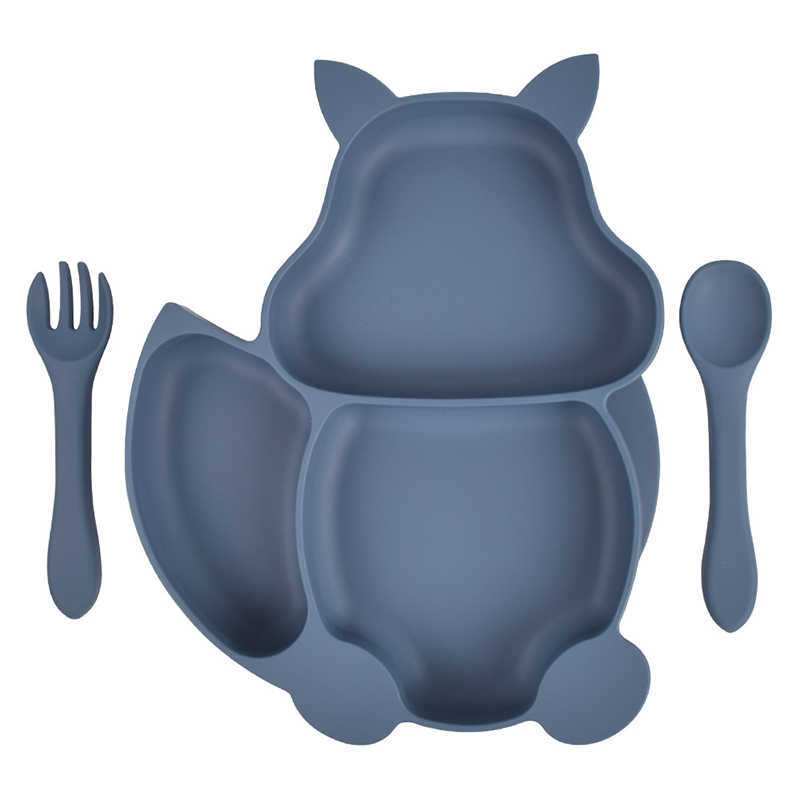 Cups Dishes Utensils 3 Pcs Children's Silicone Feeding Plates Cute Cartoon Squirrel Non-slip Dishes Sucker Bowl Baby Training Tableware Bpa Free AA230413
Cups Dishes Utensils 3 Pcs Children's Silicone Feeding Plates Cute Cartoon Squirrel Non-slip Dishes Sucker Bowl Baby Training Tableware Bpa Free AA230413