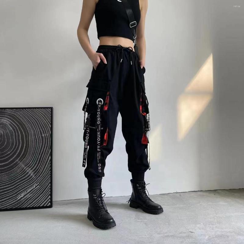 Women's Pants 2023 Side Pocket Cargo Women's Street Wear Ribbon Hip Hop Ins Trend Summer Overalls Girls Black Casual Trousers
Women's Pants 2023 Side Pocket Cargo Women's Street Wear Ribbon Hip Hop Ins Trend Summer Overalls Girls Black Casual Trousers