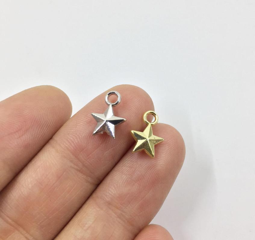 Charms Eruifa 20pcs 8mm Nice Star Zinc Alloy Necklace Earring Bracelet Jewelry DIY Handmade 2 Colors
Charms Eruifa 20pcs 8mm Nice Star Zinc Alloy Necklace Earring Bracelet Jewelry DIY Handmade 2 Colors
