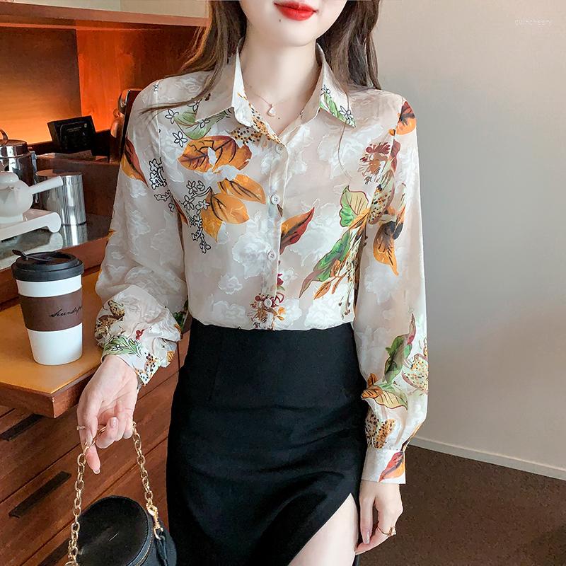 Women' Blouses Chic Ladies Shirts Fashion Printing Women 2023 Spring Summer Causal Long Sleeve Mujer Blusas, Black
Women' Blouses Chic Ladies Shirts Fashion Printing Women 2023 Spring Summer Causal Long Sleeve Mujer Blusas, Black