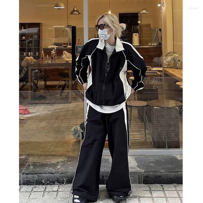 Women' Jackets HOUZHOU Vintage Women' Spring Jacket Oversized Y2k Streetwear Trench Coats Aesthetic In Outerwears Fashion Korean, Black
Women' Jackets HOUZHOU Vintage Women' Spring Jacket Oversized Y2k Streetwear Trench Coats Aesthetic In Outerwears Fashion Korean, Black