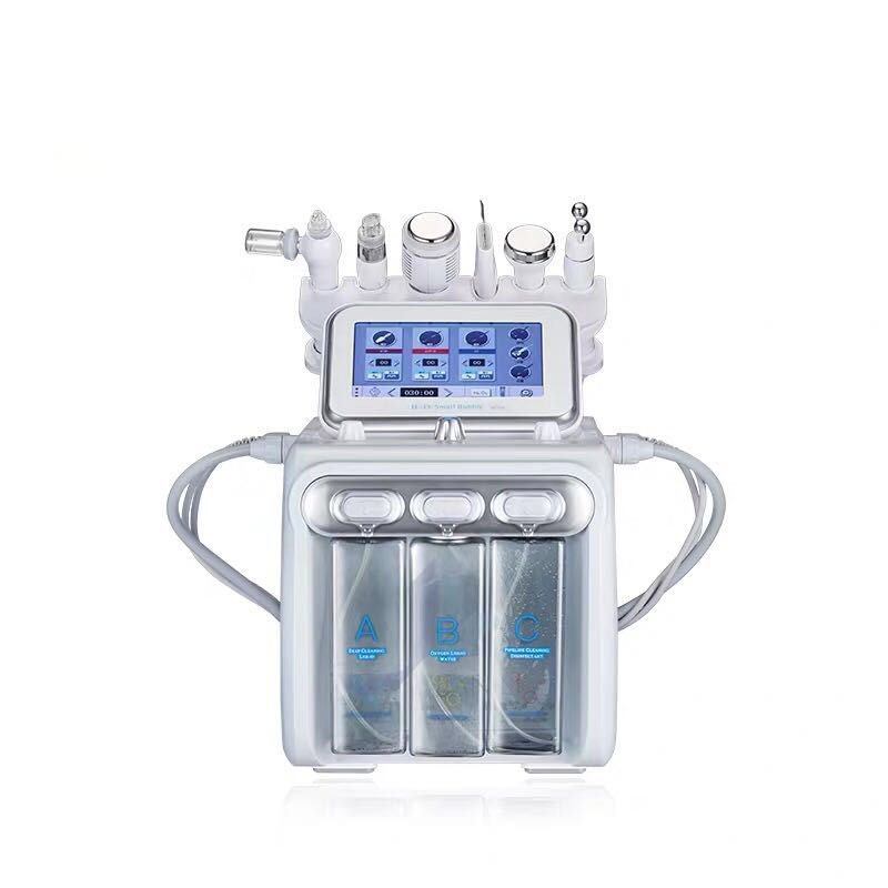 6 in1 Hydrofacial Cleaner Dermabrasion Hydro Peeling H2 o2 Skin Rejuvenation Face Lift Blackhead Remover Machine Microdermabrasion
6 in1 Hydrofacial Cleaner Dermabrasion Hydro Peeling H2 o2 Skin Rejuvenation Face Lift Blackhead Remover Machine Microdermabrasion