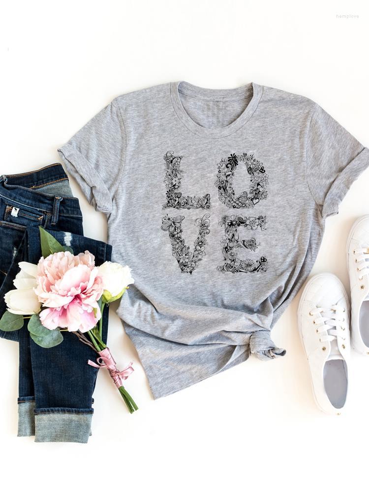 Women's T Shirts Women Female Summer Graphic Tee Fashion Short Sleeve Casual T-shirts Love Letter Sweet Cute Clothing Print Clothes, Laqa33352
Women's T Shirts Women Female Summer Graphic Tee Fashion Short Sleeve Casual T-shirts Love Letter Sweet Cute Clothing Print Clothes, Laqa33352