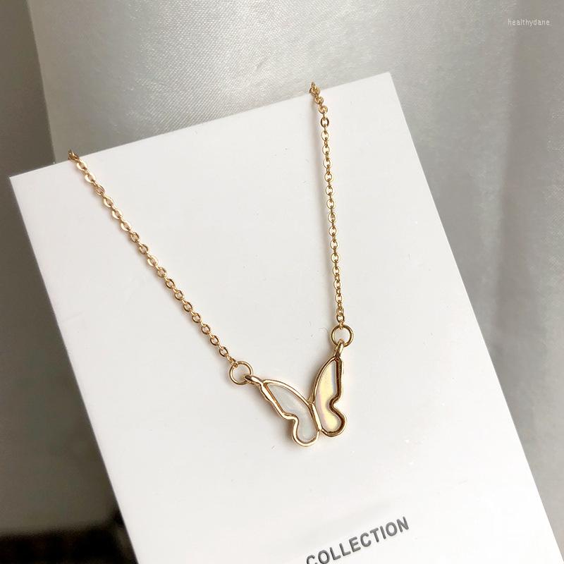 Chains Fashion Butterfly Necklace Pendant Cute Animal Choker Clavicle Chain Women Gift Simple Accessories Custom Wholesale
Chains Fashion Butterfly Necklace Pendant Cute Animal Choker Clavicle Chain Women Gift Simple Accessories Custom Wholesale