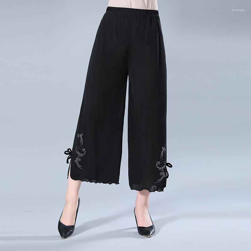 Women's Pants Women Summer Black Loose Wide Leg Femme Trousers Office Lady Wear Casual Slim Chic L- 5XL Pantalon, Color 2
Women's Pants Women Summer Black Loose Wide Leg Femme Trousers Office Lady Wear Casual Slim Chic L- 5XL Pantalon, Color 2