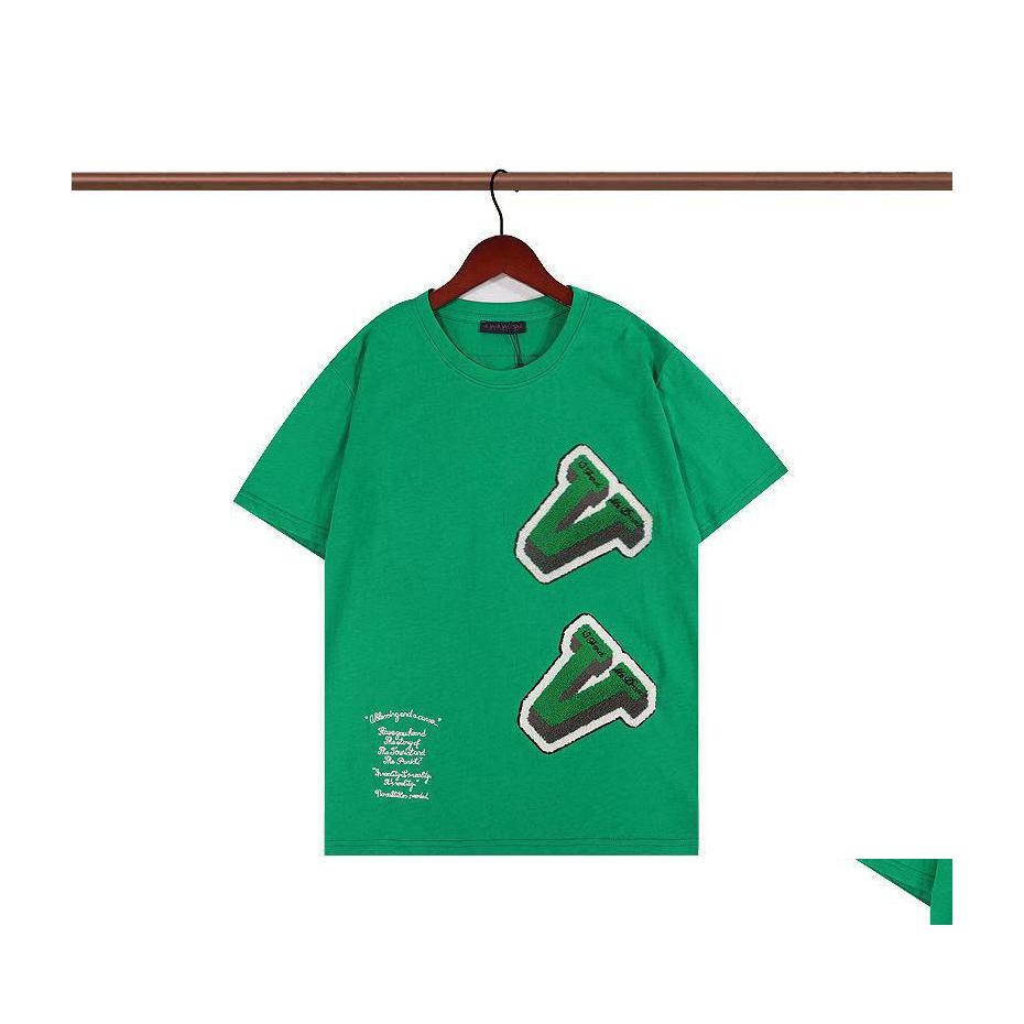 Men'S T-Shirts Mens Tshirts Designer Tees Short Sleeves Luxury Clothes Summer Leisure Undershirt Breathable Printed Coats Highqualit Dhrou
Men'S T-Shirts Mens Tshirts Designer Tees Short Sleeves Luxury Clothes Summer Leisure Undershirt Breathable Printed Coats Highqualit Dhrou
