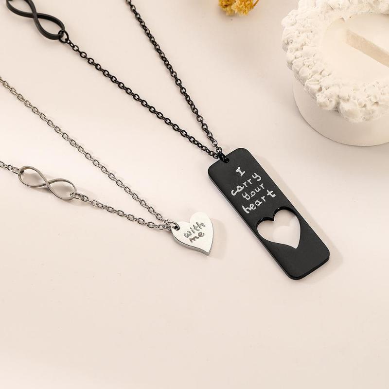 Pendant Necklaces Simple Trendy Pattern Personalized Man Woman Necklace Couple Stainless Steel Love Square Plate Set Party Gift
Pendant Necklaces Simple Trendy Pattern Personalized Man Woman Necklace Couple Stainless Steel Love Square Plate Set Party Gift
