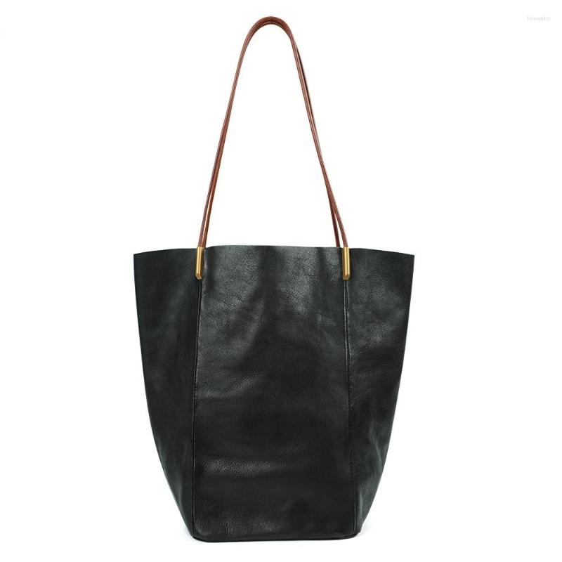 Evening Bags Cowhide Tote For Women Casual Retro Design Handbag Soft Leather Big Capacity Shoulder Bag Lady Shopping Thin Rope Strap, Blue
Evening Bags Cowhide Tote For Women Casual Retro Design Handbag Soft Leather Big Capacity Shoulder Bag Lady Shopping Thin Rope Strap, Blue
