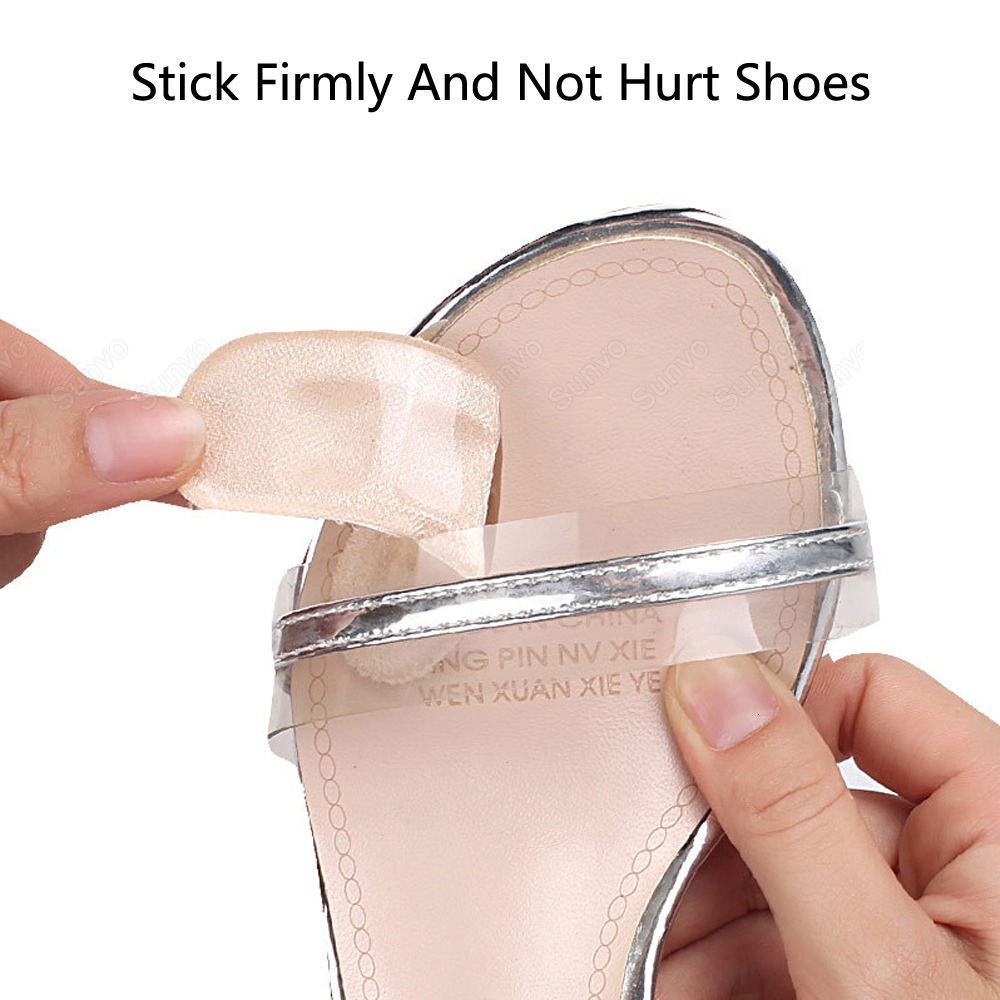 Shoe Parts Accessories Silicone Pads for Women s Shoes Non slip Inserts Self adhesive Forefoot Heel Gel Insoles Heels Sandals Anti Slip Foot Pad 23041