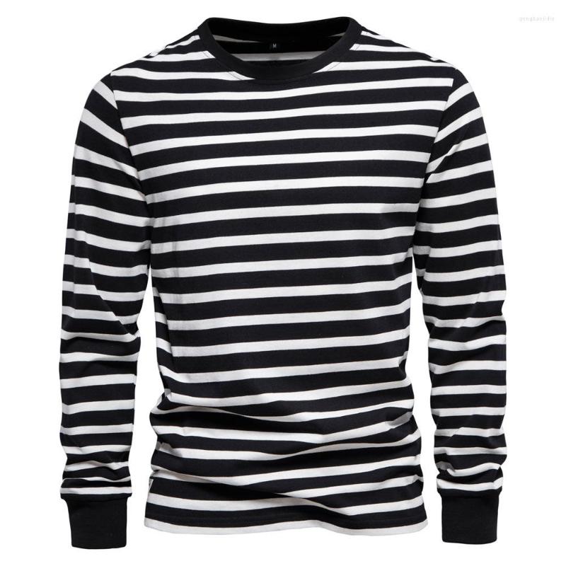 Men's T Shirts 2023 Spring Summer Long Sleeve Men Cotton Striped O-neck Men's Shirt Fashion High Quality Brand Clothing, Khaki
Men's T Shirts 2023 Spring Summer Long Sleeve Men Cotton Striped O-neck Men's Shirt Fashion High Quality Brand Clothing, Khaki