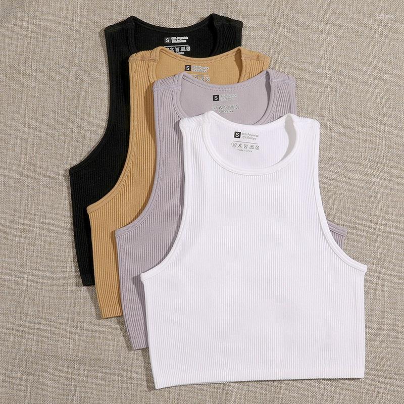 Women's Tanks Streetwear Elastic Rib-Knit Sleeveless Casual Tank Tops Female Crop Top Women Solid Basic T-shirts Vest Seamless, Black
Women's Tanks Streetwear Elastic Rib-Knit Sleeveless Casual Tank Tops Female Crop Top Women Solid Basic T-shirts Vest Seamless, Black