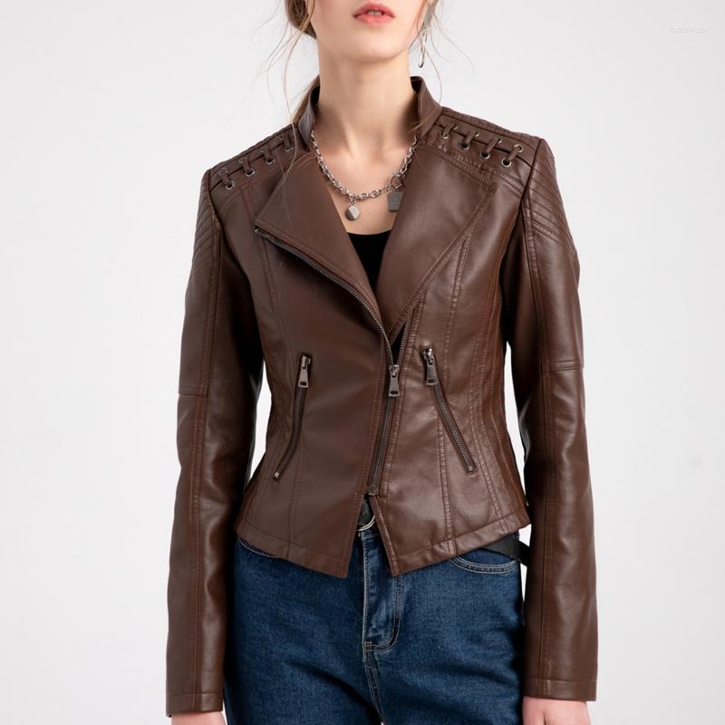 Women' Leather Faux Jacket Women Casual PU Loose Motorcycle Jackets Female Streetwear Slim Coat Korean Version Fashion Spring, Violet
Women' Leather Faux Jacket Women Casual PU Loose Motorcycle Jackets Female Streetwear Slim Coat Korean Version Fashion Spring, Violet