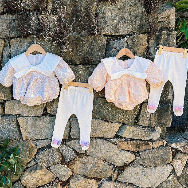 Clothing Sets Born Baby Girls Rompers Bow Girl Clothes Spring Summer Floral Print Jumpsuits 2pc Outfits Children's, Orange set
Clothing Sets Born Baby Girls Rompers Bow Girl Clothes Spring Summer Floral Print Jumpsuits 2pc Outfits Children's, Orange set