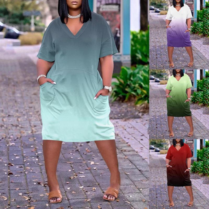 Casual Dresses Maxi Beach Dress For Women V Neck Comfortable Short Sleeve Knee Printed A Summer Stripe, Green
Casual Dresses Maxi Beach Dress For Women V Neck Comfortable Short Sleeve Knee Printed A Summer Stripe, Green
