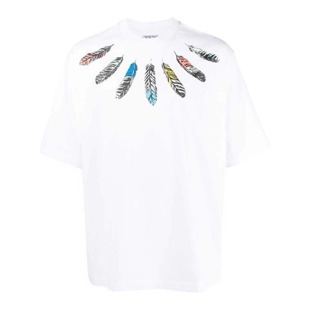 2023 Designer Marcelos Burlons Pink Purple Winged Short Sleeve Men's and Women's Street T-shirts Summer Fashion Ins ZMZ1, White2
2023 Designer Marcelos Burlons Pink Purple Winged Short Sleeve Men's and Women's Street T-shirts Summer Fashion Ins ZMZ1, White2