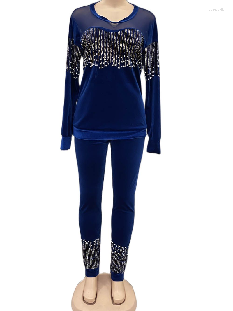 Ethnic Clothing 2 Piece Set Style Classic Design African Women Dashiki Party Velvet Bead Drilling Craft And Trousers
Ethnic Clothing 2 Piece Set Style Classic Design African Women Dashiki Party Velvet Bead Drilling Craft And Trousers