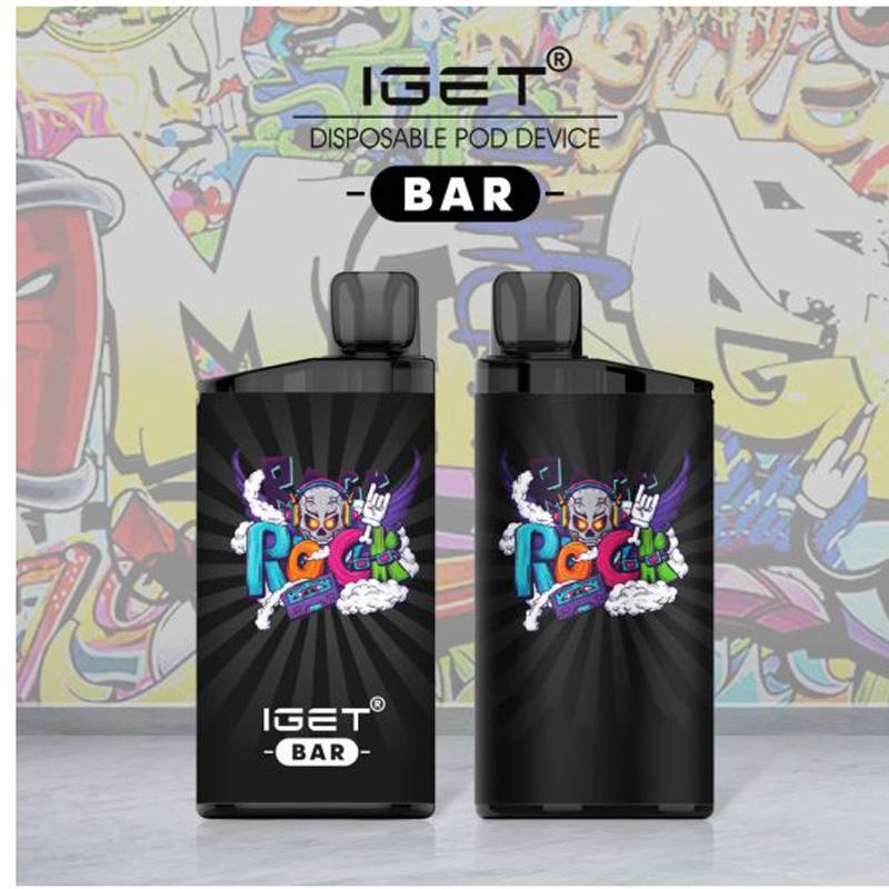 Original Authentic IGET BAR 3500 Puffs E Cigarettes Disposable Vape 3500 Puffs Device 12ml Prefilled Pod 1500mAh Battery 30 Colors Australian warehouse
Original Authentic IGET BAR 3500 Puffs E Cigarettes Disposable Vape 3500 Puffs Device 12ml Prefilled Pod 1500mAh Battery 30 Colors Australian warehouse