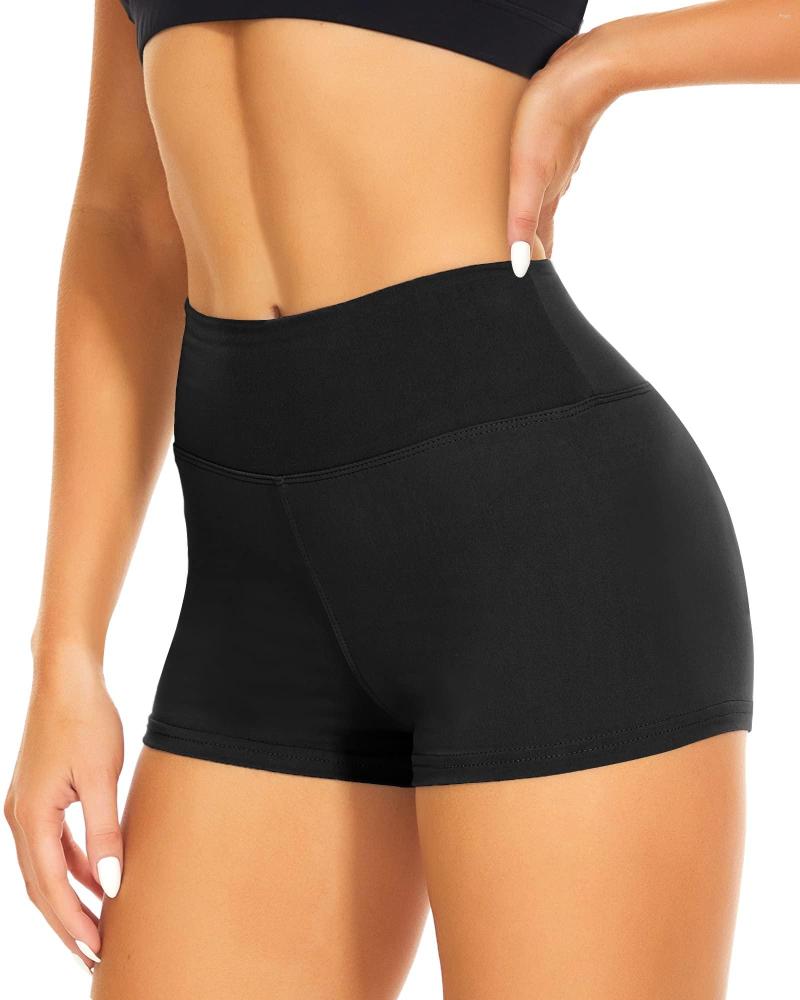 Women's Shorts CAMPSNAIL Workout Womens- Buttery Soft High Waisted Spandex Booty Volleyball Gym For Summer Yoga Dance, Black
Women's Shorts CAMPSNAIL Workout Womens- Buttery Soft High Waisted Spandex Booty Volleyball Gym For Summer Yoga Dance, Black