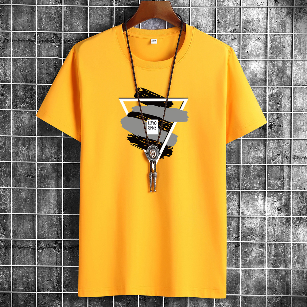 Men' TShirts Geometry Graphic Summer Pure Cotton Tops Tee for Men Casual Male Plus Size T Slim Fit Clothing 230414, 38-1
Men' TShirts Geometry Graphic Summer Pure Cotton Tops Tee for Men Casual Male Plus Size T Slim Fit Clothing 230414, 38-1