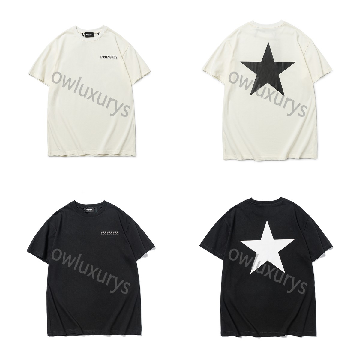 23ss New Essen style t-shirt Men' T-Shirts back pentagram short sleeve essen T-shirt men' and women' same fears style ofgod, The same as original
23ss New Essen style t-shirt Men' T-Shirts back pentagram short sleeve essen T-shirt men' and women' same fears style ofgod, The same as original