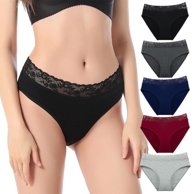 Women's Panties Stretchy Lace Trimmed High Waist Bikinis Underwear Panty Briefs Sexy Underpants Comfortable Hipster For Womens, Burgundy
Women's Panties Stretchy Lace Trimmed High Waist Bikinis Underwear Panty Briefs Sexy Underpants Comfortable Hipster For Womens, Burgundy