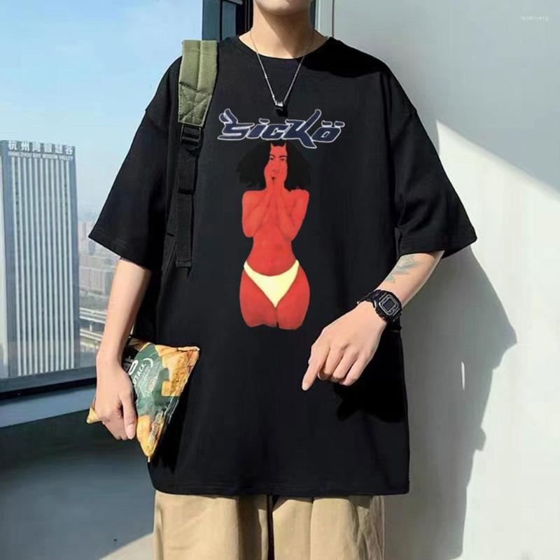 Men's T Shirts Fashion Brand Sicko From Pain Tshirt Streetwear Male Hip Hop Loose T-shirts Summer Men Women Vintage Cotton, Red
Men's T Shirts Fashion Brand Sicko From Pain Tshirt Streetwear Male Hip Hop Loose T-shirts Summer Men Women Vintage Cotton, Red