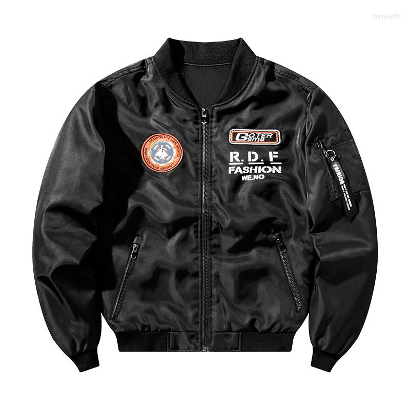 Men's Jackets Black Blue Army Bomber Jacket Men Fashion Hip Hop Streetwear Flight Pilot Military Coat Windproof Fleece 5XL
Men's Jackets Black Blue Army Bomber Jacket Men Fashion Hip Hop Streetwear Flight Pilot Military Coat Windproof Fleece 5XL
