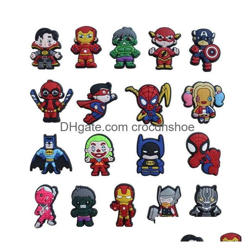Shoe Parts Accessories Classic Cartoon Croc Charms Custom Mexican Clog Pvc Decoration Drop Delivery Otyfp
Shoe Parts Accessories Classic Cartoon Croc Charms Custom Mexican Clog Pvc Decoration Drop Delivery Otyfp