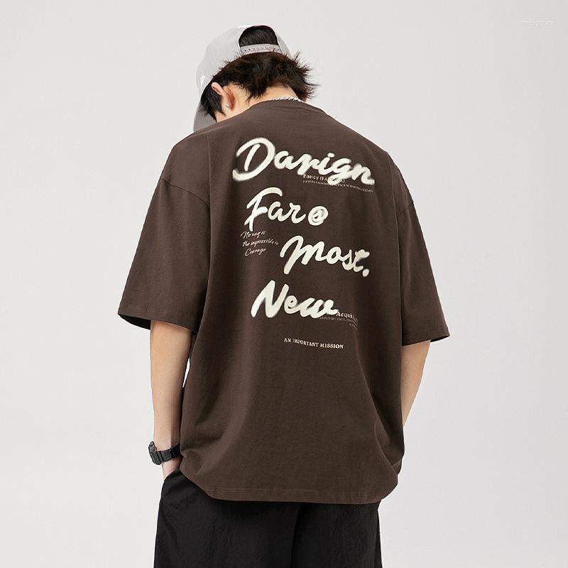 Men's T Shirts Spring Summer Letter Print Fashion Couple Style Streetwear T-shirt Men Vintage Short Sleeve High Quality Classical Pullover, Ks1717 apricot
Men's T Shirts Spring Summer Letter Print Fashion Couple Style Streetwear T-shirt Men Vintage Short Sleeve High Quality Classical Pullover, Ks1717 apricot