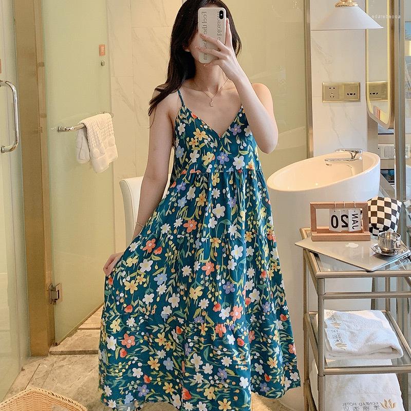 Women's Sleepwear Fashion Casual Summer Floral Nightgown Nighty Nightie For Women Nightdress Home Sleeping Dress Homewear, Style 4
Women's Sleepwear Fashion Casual Summer Floral Nightgown Nighty Nightie For Women Nightdress Home Sleeping Dress Homewear, Style 4