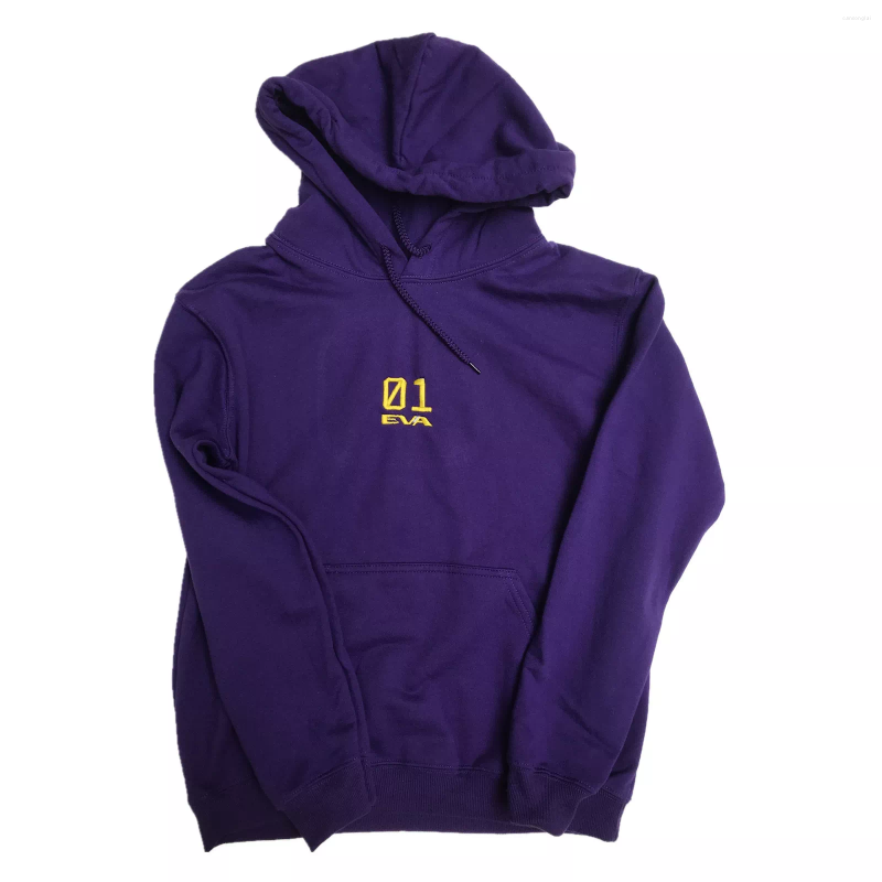 Men' Hoodies 2023 Seiki Evangerion EVA 01 Embroidery Sweatshirt Purple Pullover Hoodie Winter Clothing, Picture shown
Men' Hoodies 2023 Seiki Evangerion EVA 01 Embroidery Sweatshirt Purple Pullover Hoodie Winter Clothing, Picture shown