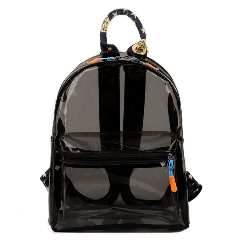Waist Bags Fashion Clear Women Backpack Transparent Mini Cute Travel School Student Bag For Girls Child Mochila 230414, Black
Waist Bags Fashion Clear Women Backpack Transparent Mini Cute Travel School Student Bag For Girls Child Mochila 230414, Black