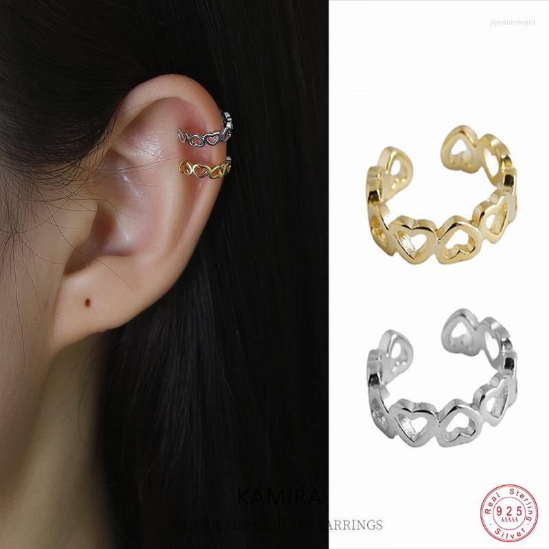 Backs Earrings KAMIRA 925 Sterling Silver Heart Shape Without Piercing For Women Gentle Sweet Love Ear Clips Earring Party Girls Jewelry
Backs Earrings KAMIRA 925 Sterling Silver Heart Shape Without Piercing For Women Gentle Sweet Love Ear Clips Earring Party Girls Jewelry
