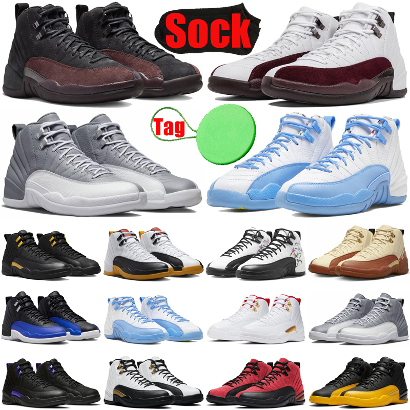 A Ma Maniere 12 12s mens basketball shoes Black Taxi Cherry White Muslin Stealth Hyper Royal Playoffs Flu Game Field Purple men trainers sneakers shoe discount, #34 black
A Ma Maniere 12 12s mens basketball shoes Black Taxi Cherry White Muslin Stealth Hyper Royal Playoffs Flu Game Field Purple men trainers sneakers shoe discount, #34 black