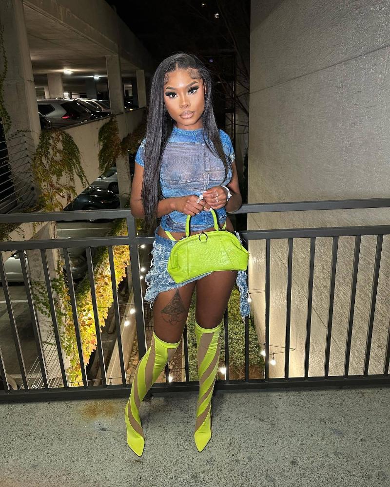 Women' T Shirts 2023 Summer Fashion Women' Wear Mesh Printed Denim Pattern Round Neck Short Sleeve T-shirt, Denim blue
Women' T Shirts 2023 Summer Fashion Women' Wear Mesh Printed Denim Pattern Round Neck Short Sleeve T-shirt, Denim blue