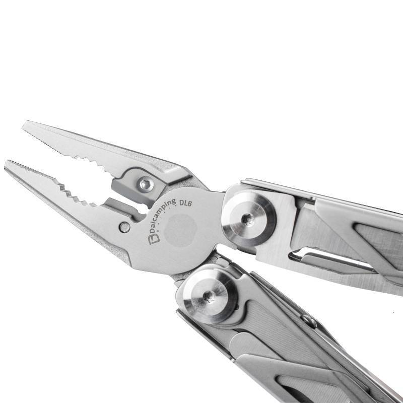 Pliers Daicamping Outdoors DL6 EDC Clamp HRC78K Multitools Wire Cutter Multifunctional Multi Tools Outdoor Camping Folding Knife 230414