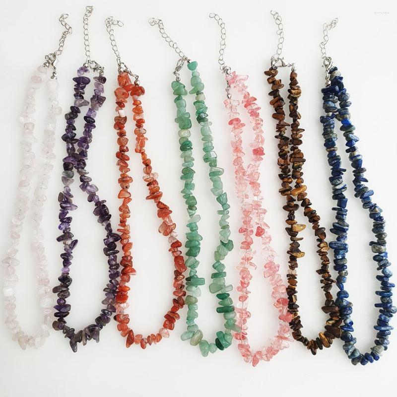 Choker 7PCS Natural Amethyst Semiprecious Stone Necklace For Women Irregular Beads Jewelry Birthday Party Gift
Choker 7PCS Natural Amethyst Semiprecious Stone Necklace For Women Irregular Beads Jewelry Birthday Party Gift