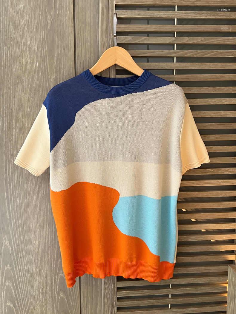 Men's T Shirts J0468 Fashion Men's Tops & Tees 2023 Runway Luxury European Design Short Print Party Style T-Shirts, Picture shown
Men's T Shirts J0468 Fashion Men's Tops & Tees 2023 Runway Luxury European Design Short Print Party Style T-Shirts, Picture shown