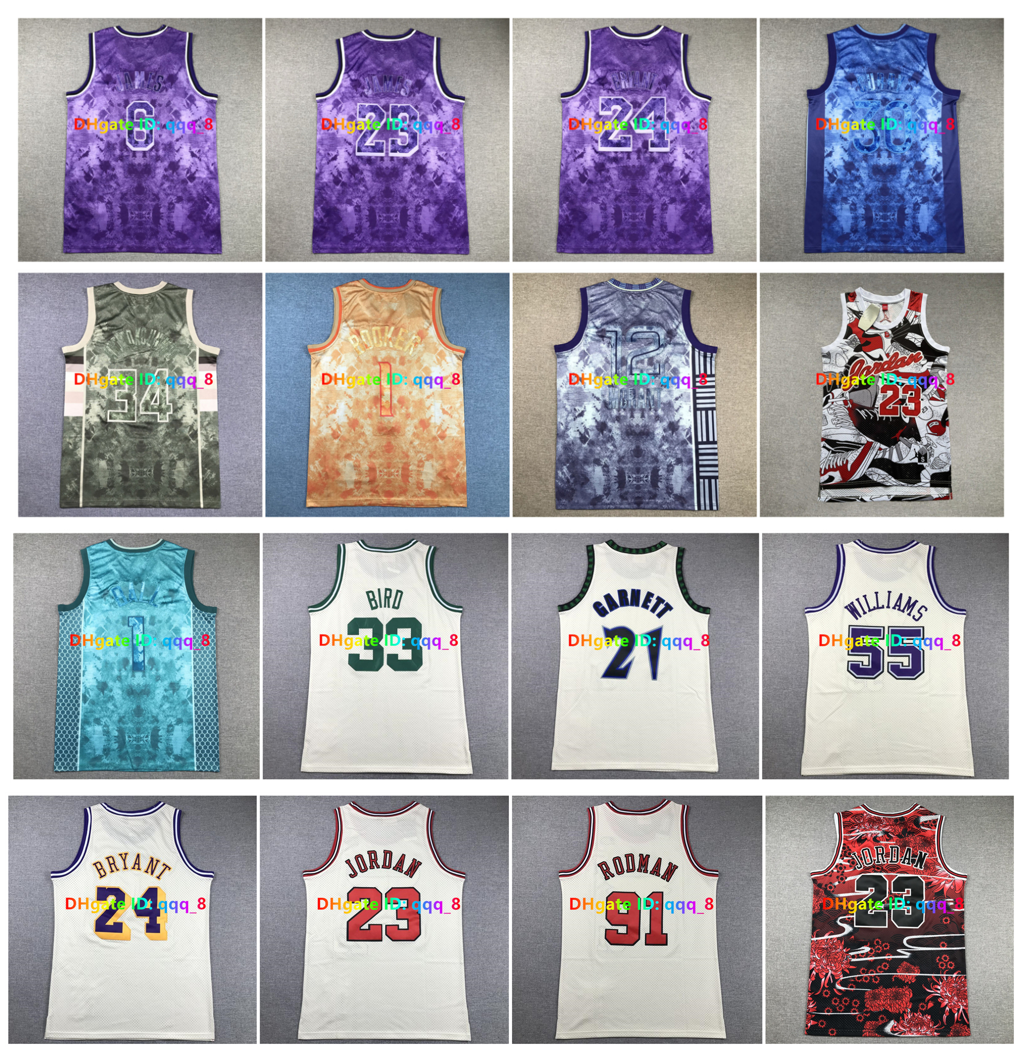 2023 Select Series Michael Jor dan LeBron James Basketball Jersey LaMelo Ball Ja Morant Devin Booker Stephen Curry Giannis Antetokounmpo Bryant