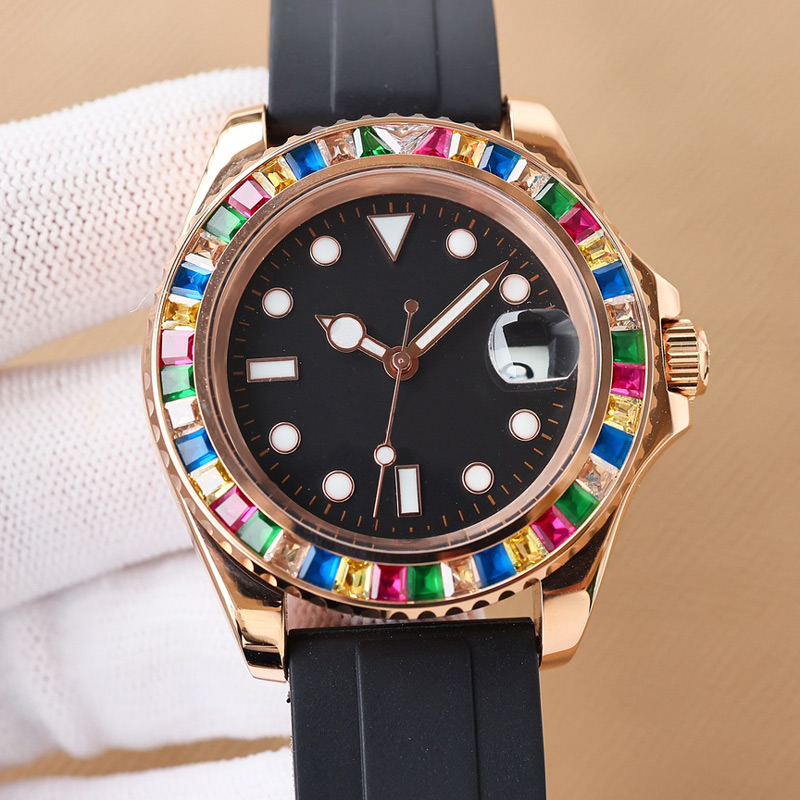 Mens Watchs 40mm Automatic Mechanical Movement Watch fashion Warterproof Business Montre De Luxe Watch for Men, Color 1
Mens Watchs 40mm Automatic Mechanical Movement Watch fashion Warterproof Business Montre De Luxe Watch for Men, Color 1