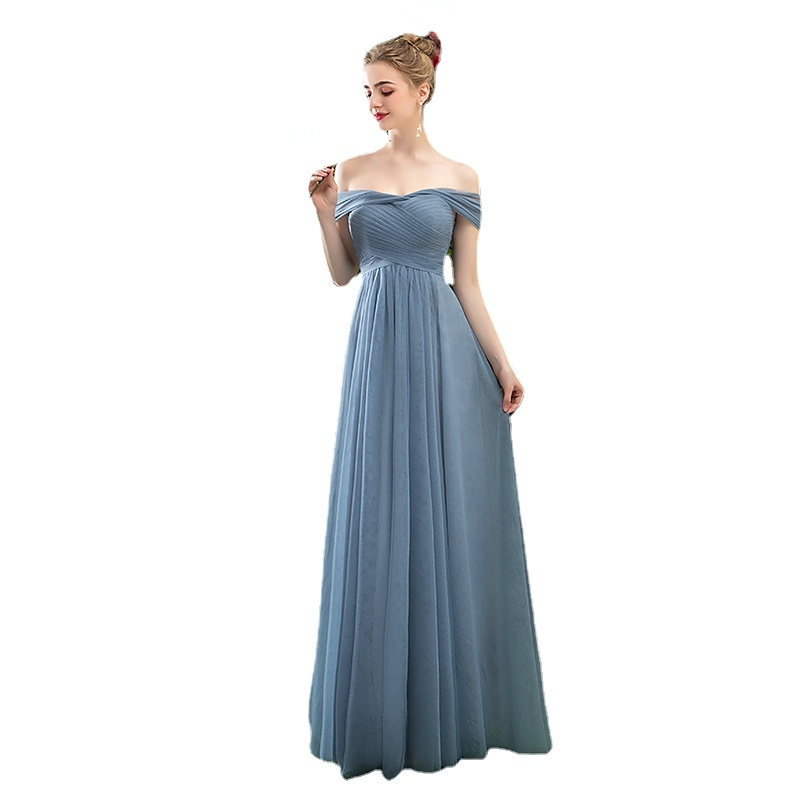 Custom Made Size Color Dusty Blue Tulle Bridesmaid Dress Girl Woman Lace Up Back Wedding Guest Dresses Graduation Gown
Custom Made Size Color Dusty Blue Tulle Bridesmaid Dress Girl Woman Lace Up Back Wedding Guest Dresses Graduation Gown