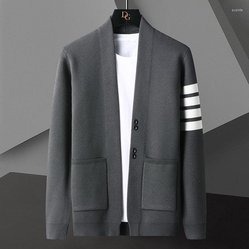 Men's Sweaters High End Knitted Cardigan Men's Spring And Autumn Korean Fashion Casual Sweater Coat Wear, Dark grey
Men's Sweaters High End Knitted Cardigan Men's Spring And Autumn Korean Fashion Casual Sweater Coat Wear, Dark grey