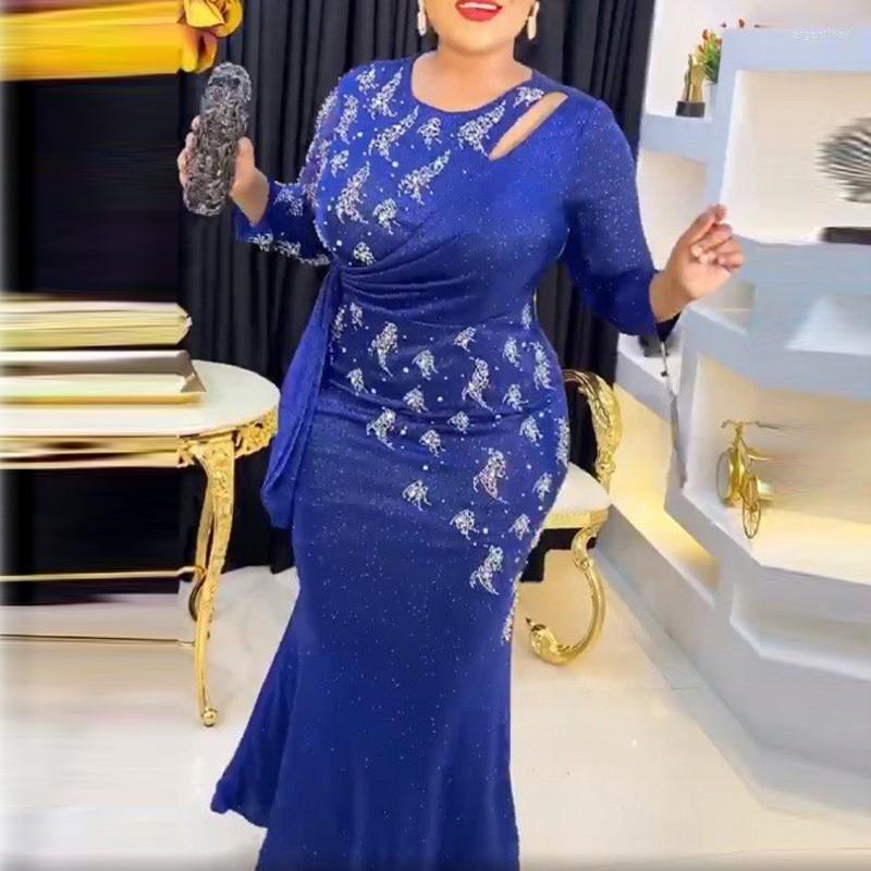 Ethnic Clothing Party Evening Dresses African For Women Sexy Bag Hip Long Dress Solid Sequins Sleeves Loose Summer
Ethnic Clothing Party Evening Dresses African For Women Sexy Bag Hip Long Dress Solid Sequins Sleeves Loose Summer