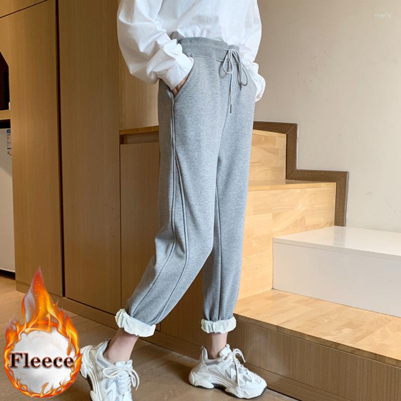 Women's Pants Autumn Winter Thick Warm Harem Women Fashion Casual Loose Sweatpants Female Korean Trousers High Waist Joggers Streetwear, Xiaox 314 hui
Women's Pants Autumn Winter Thick Warm Harem Women Fashion Casual Loose Sweatpants Female Korean Trousers High Waist Joggers Streetwear, Xiaox 314 hui