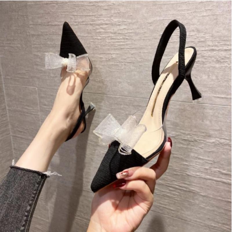 Sandals Fairy Wind High Heel Transparent INS Women's 2023 Summer Mesh Red Bow Tie Pointed Thin Shoes, Beige
Sandals Fairy Wind High Heel Transparent INS Women's 2023 Summer Mesh Red Bow Tie Pointed Thin Shoes, Beige